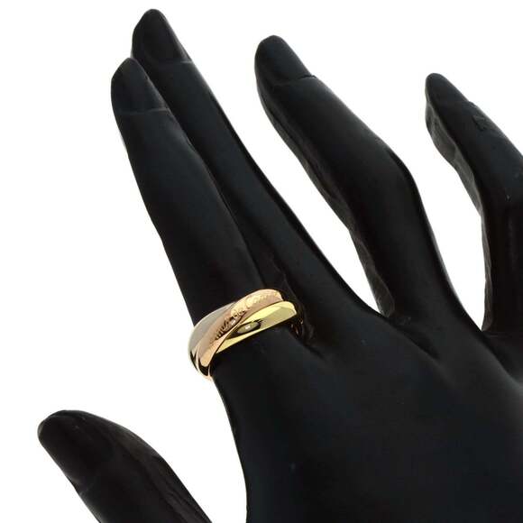 CARTIER 18k Gold Trinity Ring #50 - Picture 5 of 5